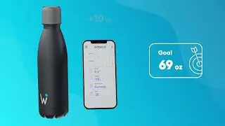 about the water.io smart water bottle