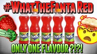 Fanta Red Mystery Flavour Review #WhatTheFanta (ONLY ONE FLAVOUR?)