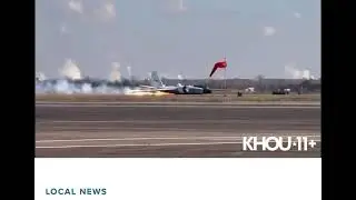 طائرة ناسا WB-57 تهبط اضطراريا في تكساس