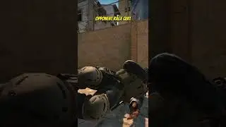 OPPONENT RAGE QUIT ON MIRAGE #shorts #csgo