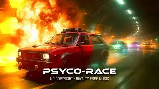 Psyco-Race | Cyberpunk | Car Race | Powerful Beat | Persecution | ROYALTY FREE MUSIC