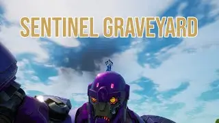 Where to dance on different Sentinel heads at the Sentinel Graveyard in Fortnite