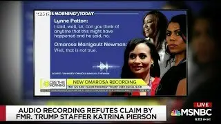 Dr. Jason Johnson on Released White House Recordings from #Unhinged #Omarosa