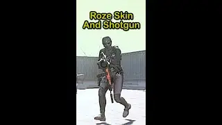 A Roze Skin Using an AA12 Shotgun in Warzone... #Warzone #Roze #Shotgun