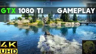 World of Tanks 1.3 Gameplay on GTX 1080 Ti (4K UHD Frame Rate Test) + Ultra Graphics