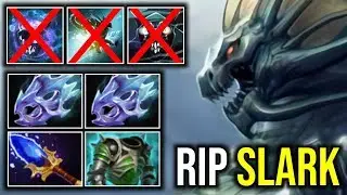 PERMANENT STUN..!! 2x Moon Shard Slardar Max Attack Speed Counter Slark 7.22h | Dota 2