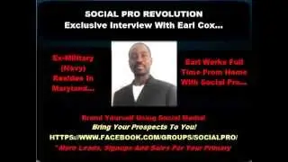 What Is Social Pro Revolution? Is Social Pro Revolution A Scam? - Earl Cox Explains...