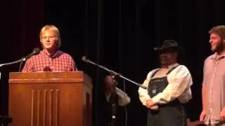 AWARDS SHOW AT OZARK FOLK CENTER 11 05 16