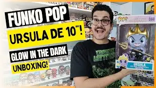 FUBKO POP DISNEY 10 POLEGADAS URSULA 569 GLOW IN THE DARK | UNBOXING