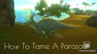 Ark Mobile - How To Tame A Parasaur - Beginners Guide