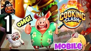 Cooking Clash &ndash; Остановите грабителя!? | Мобильный игровой симулятор, часть 1