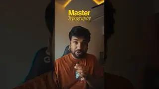 Master typography in just 1 min #typography ##fonts
