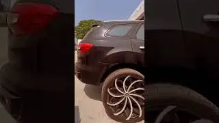 #CarsLovers || New big 24 inch alloy wheels on Endeavour