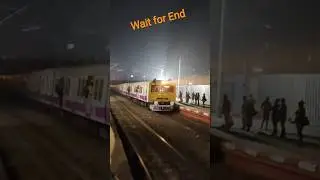 ❤️ICF EMU Train Beautiful arriving 🚂🚦🇮🇳 #shorts #short #indianrailways #trending