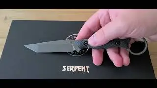 Toor Knives Serpent and its Uneven Grinds