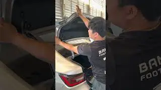 Yaris Rear End Repair Tutorial #carrepair #ซ่อมรถ