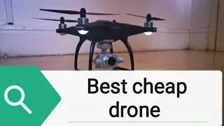 Unboxing Phantom 4 drone clone Simrex x11, first flight test