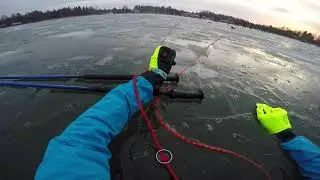 Långfärdsskridsko: Plurrövning i Vasa