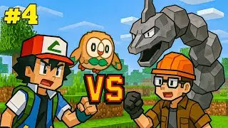 Challenging The First Gym Leader Roark - Minecraft Cobblemon EP 04