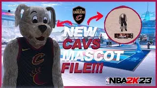*NEW* CAVS MASCOT FILE! ANY LEVEL! NBA 2K23! MASCOT GLITCH! FREE FILES!