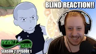 Infinity Train Season 2 Episode 1 'The Black Market Car' - BLIND REACTION!!