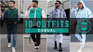 10 Latest Fall Casual Outfit Ideas For Men 2022 | Men's Fashion | Fall 2022