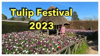 Tulip Festival- walking tour-Arundel Castle- UK- Vlog