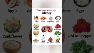 12 Best Food for Kidney #proteinfood #foodismedicine #healthyfood  #vitamin #shorts #healthcare