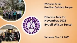 November Shotsuki Service, Hamilton Buddhist Temple