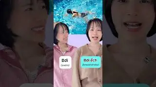 Learn Vietnamese everyday : Swimming vocabulary  #learnvietnameseeveryday