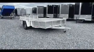 Sport Haven 7x12 Aluminum Utility Trailer - Deluxe Package