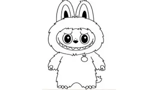 How to draw Labubu Macaron | The Monsters