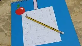 Number(1) part 2 (writing number 1)تعليم  الأرقام