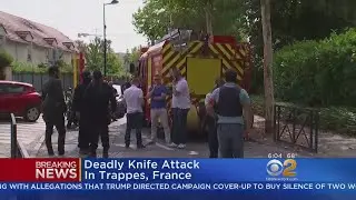 Fatal Knife Attack In Trappes, France