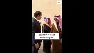 Saudi FM receives Rubio in Riyadh
