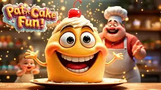 Pat-a-Cake, Baker&rsquo;s Man | Magical Nursery Rhyme for Kids | Happy Tales Time