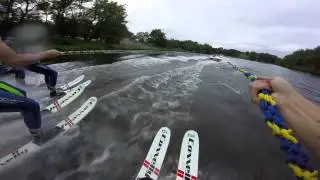 Little Crow Ski Team Freestyle Water Ski Jumping,  Matthew Gauer -GoPro