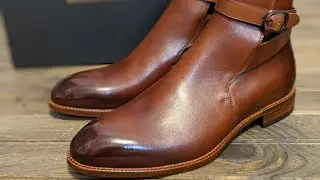 Beckett Simonon: Unboxing, review and shine on Douglas Boot...Jodhpurs for only $239!