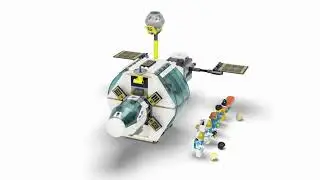 LEGO 60349 City Lunar Space Station Toy Model Building Set - Smyths Toys