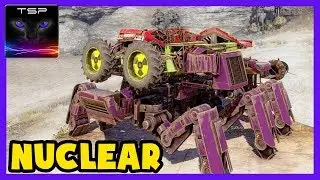 Crossout #402 ► NUCLEAR - 3x Aspects + Shield Spider Tank -- CW Build