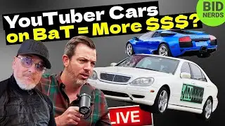 Do Famous YouTuber Cars Sell for More on Bring a Trailer? with Ed Bolian from VinWiki
