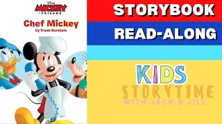 🍚🧑🏽&zwj;🍳 Kids Read Aloud Books : Disney Mickey & Friends : Chef Mickey