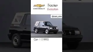 Chevrolet Tracker Evolution #evolution #cars #chevrolet #tracker #chevy #video #shorts #viral #cats
