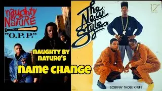 Naughty By Nature's name change explained by DJ Kay Gee (Pt 6/32)