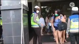 Puluhan muda mudi di Manado terjaring razia di sebuah tempat hiburan karaoke