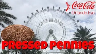 Coca-Cola Orlando Eye Pressed Pennies