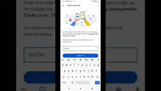 Details of How to Enter Referral Code in to Google Pay account ❤️
