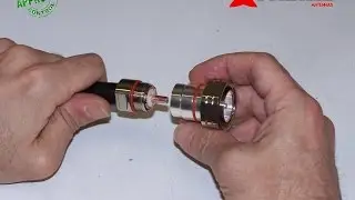cable installation CELLFLEX 1/2