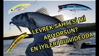 EN AVCI LEVREK SAHTELERİ / SEA BASS LURES