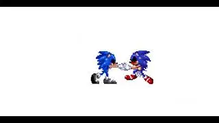 2011 X VS Crimson X | Sprite animation #spriteanimations #sonicexe #2011x